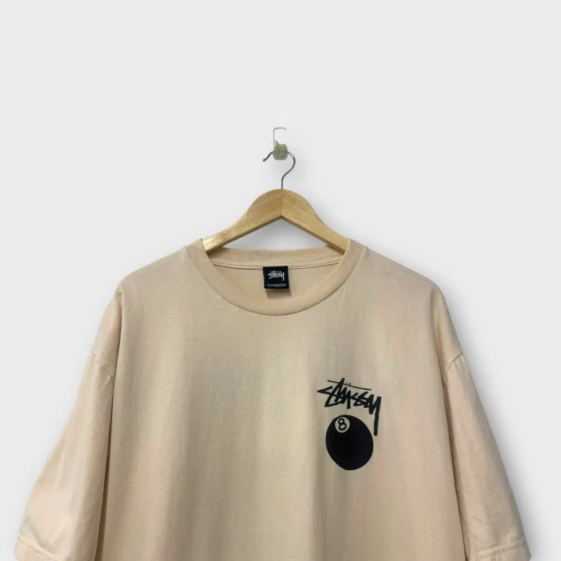 스투시 Stussy 8볼 라운드 반팔티 XL 상품이미지2