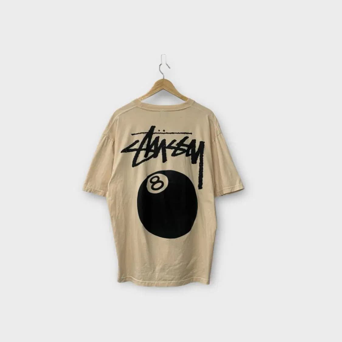 스투시 Stussy 8볼 라운드 반팔티 XL 상품이미지4