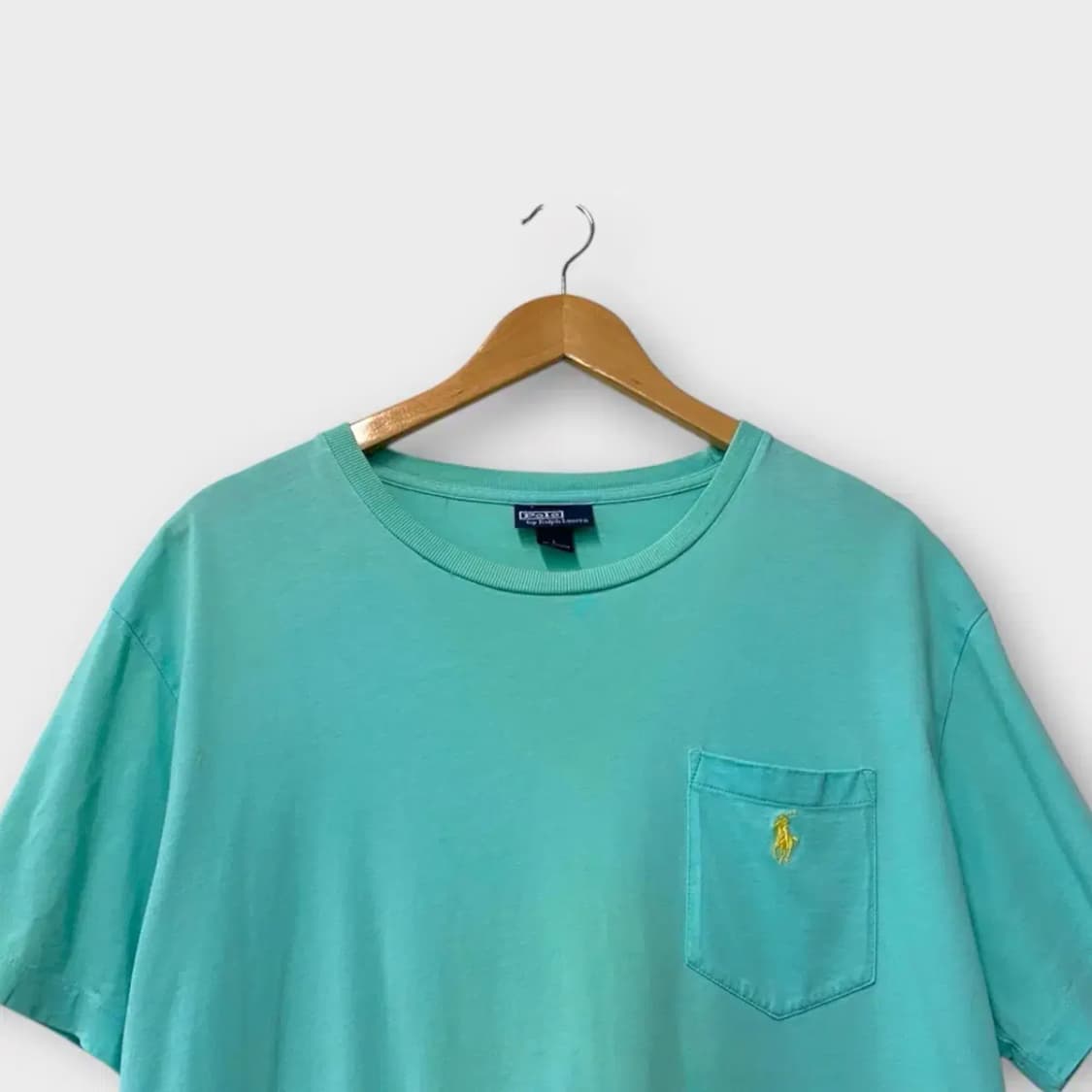 폴로 랄프로렌 민트 라운드 티셔츠 L 상품이미지2