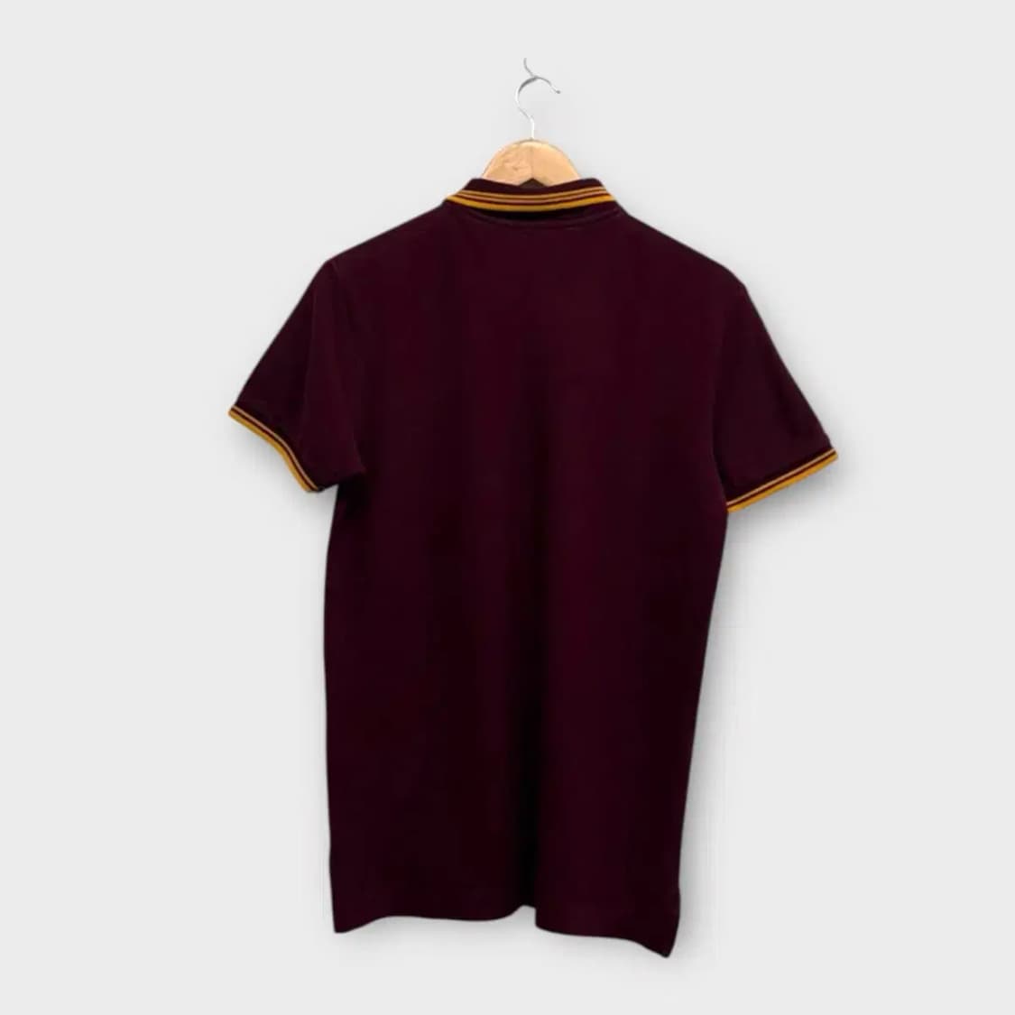 헤지스 버건디 PK 반팔티 M-L 상품이미지4