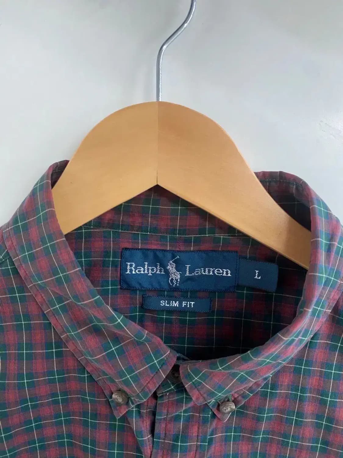 폴로랄프로렌 체크 남방 M-L 상품이미지4