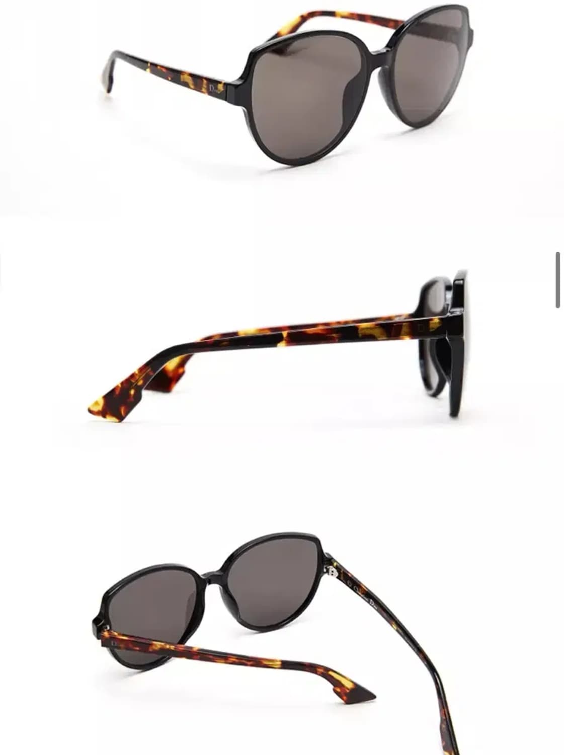 [새제품]DIOR 크리스챤 디올 풀프레임 뿔테 선글라스 상품이미지3