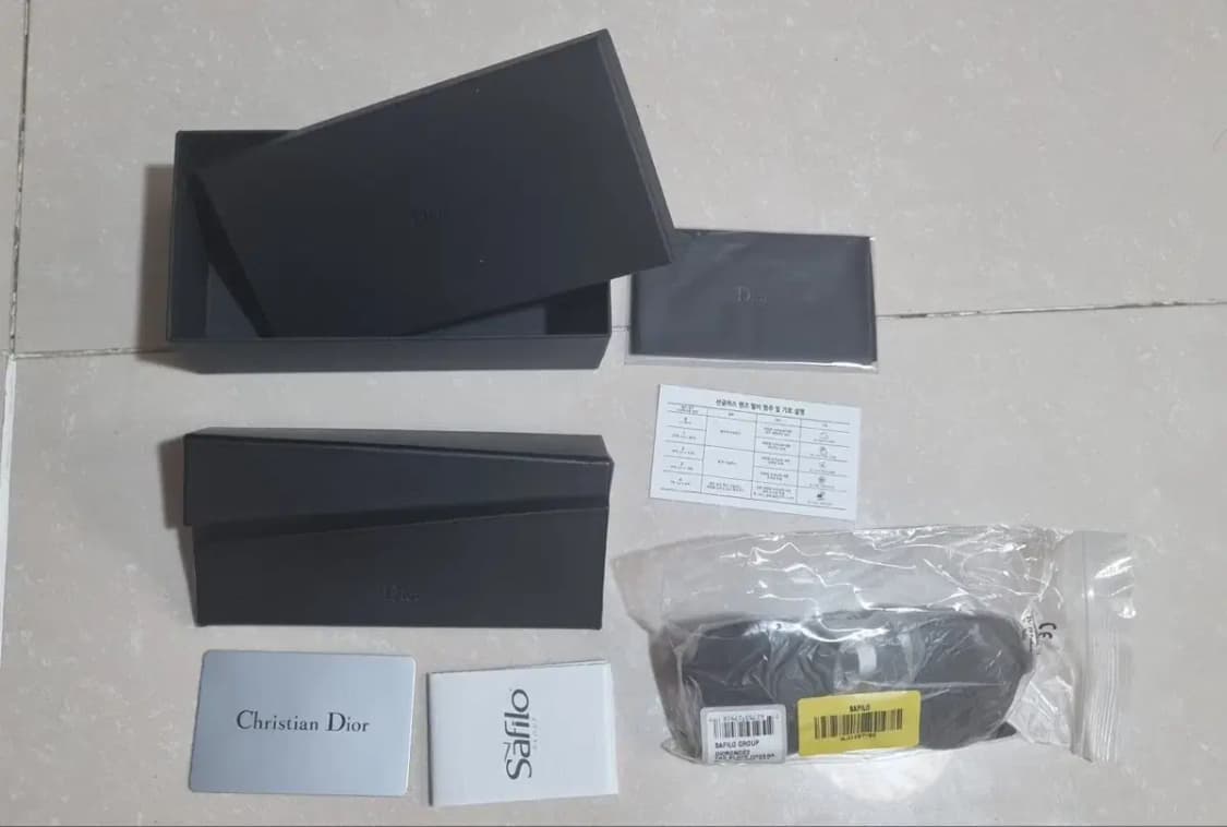 [새제품]DIOR 크리스챤 디올 풀프레임 뿔테 선글라스 상품이미지6