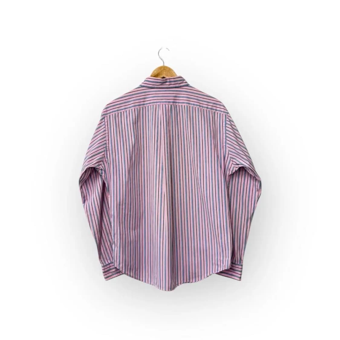 폴로 랄프로렌 핑크 스트라이프 셔츠 M 상품이미지4