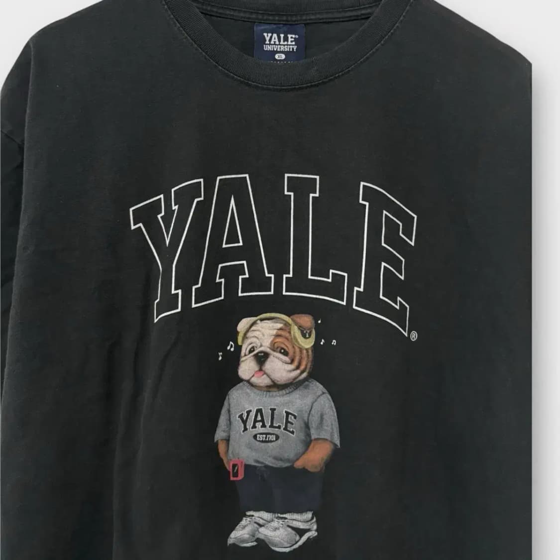 예일  YALE 불독 반팔티 XL 상품이미지3