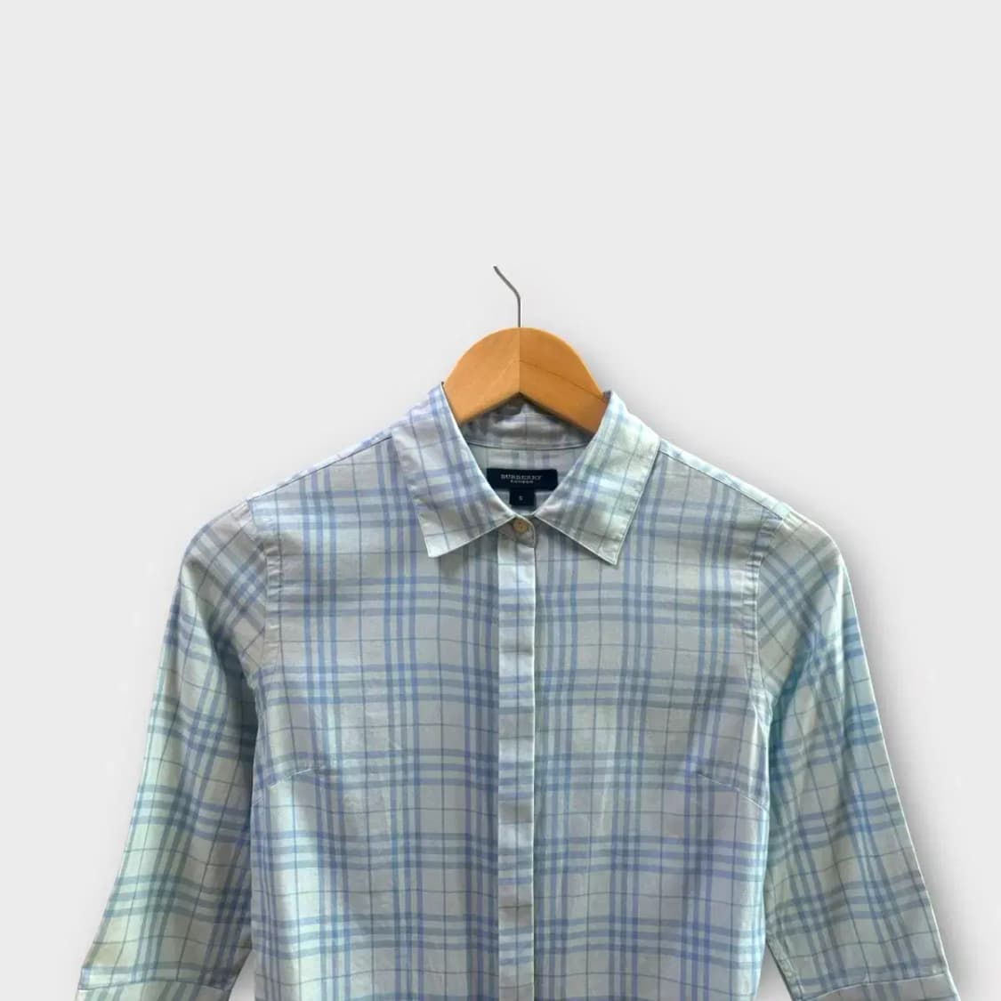 버버리 체크 여성셔츠 S 상품이미지2