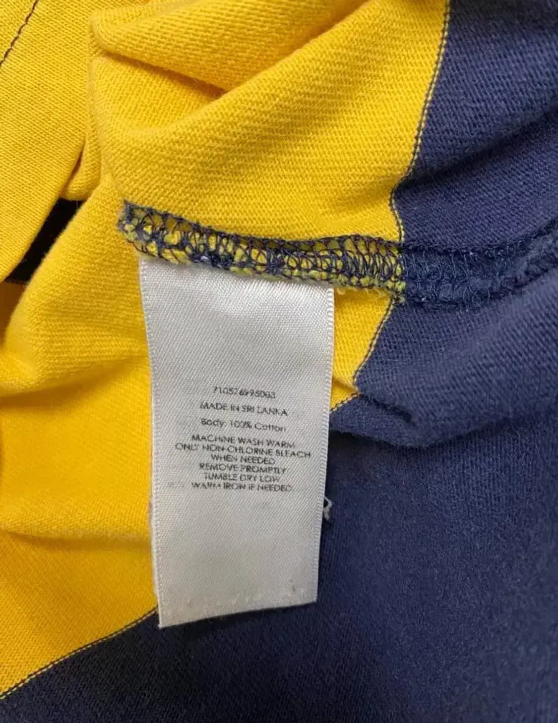 폴로 랄프로렌 럭비티셔츠 M 상품이미지5