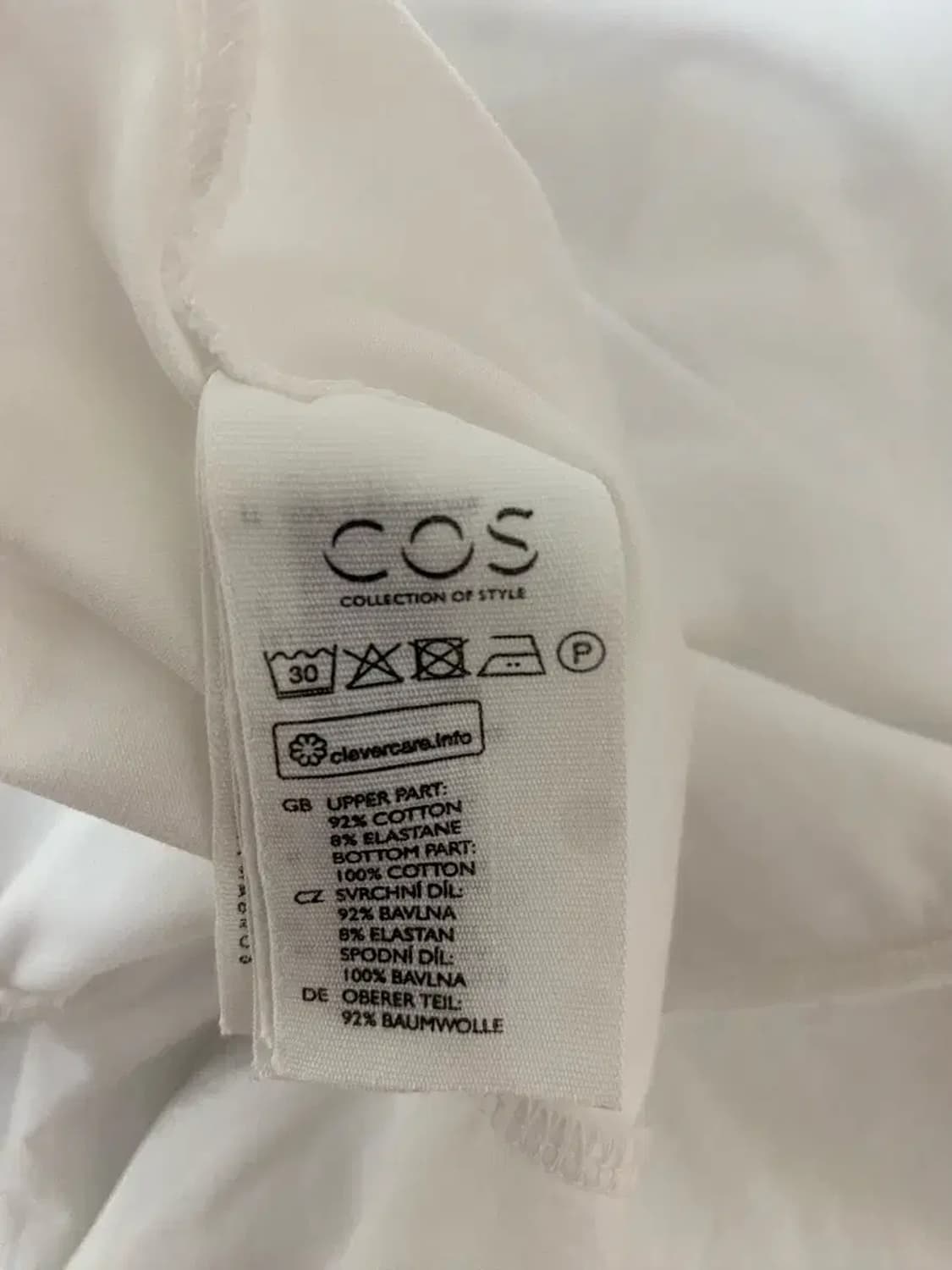 코스 COS 드레스 라운드 셔츠 XS-M 상품이미지5