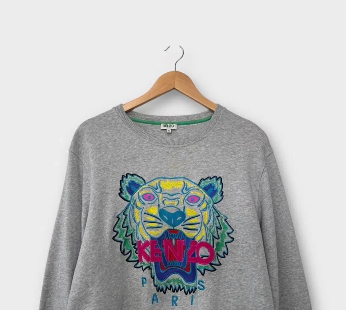 겐조 KENZO 호랑이자수 맨투맨 L-XL 상품이미지2