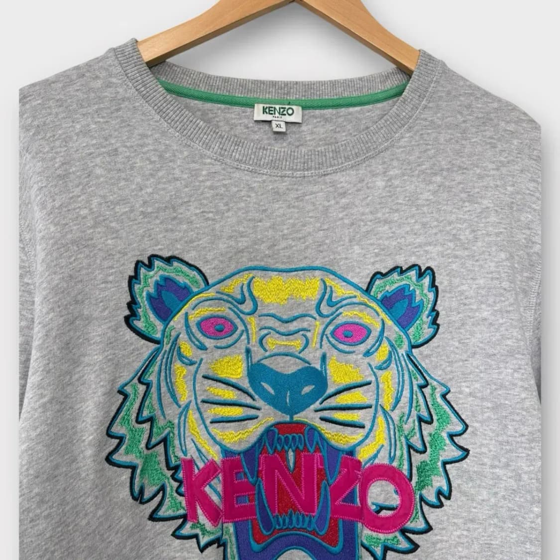 겐조 KENZO 호랑이자수 맨투맨 L-XL 상품이미지4