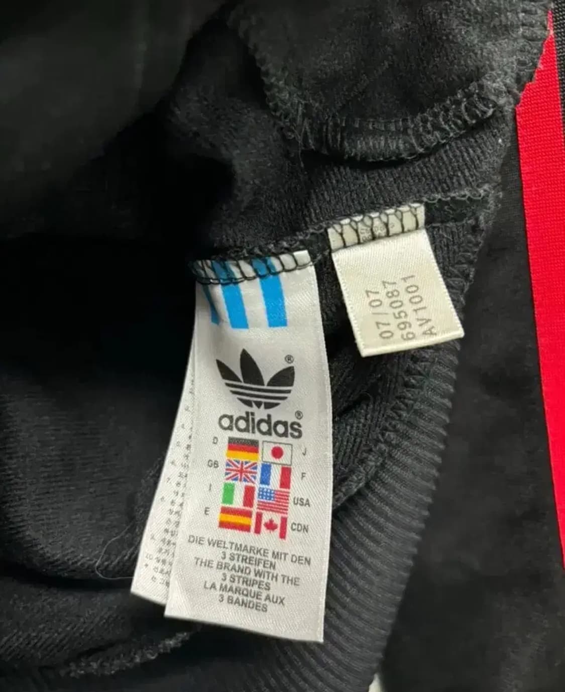 희귀매물 아디다스 대대장 로즈 검빨져지 90 상품이미지6