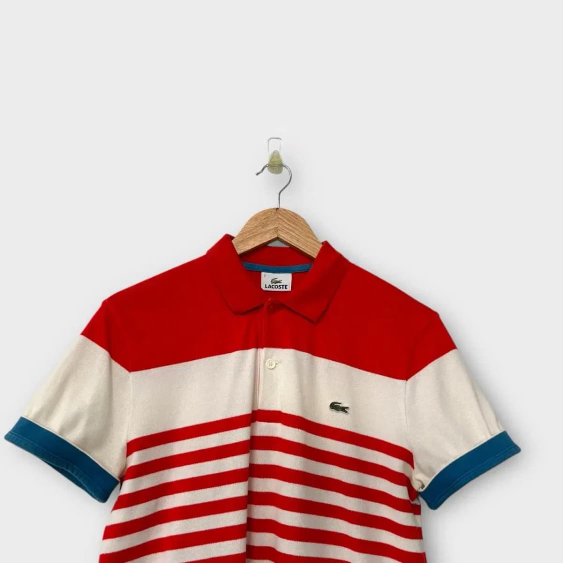라코스테 스트라이프 PK 셔츠 M 상품이미지2