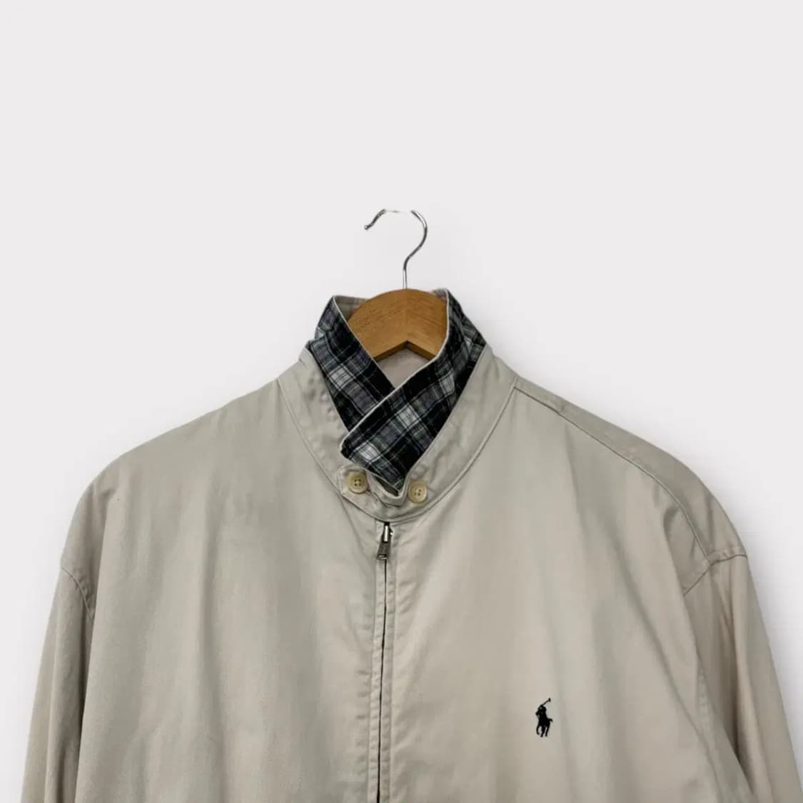 폴로랄프로렌 스윙탑 베이지 블루종 95 M-L 상품이미지2