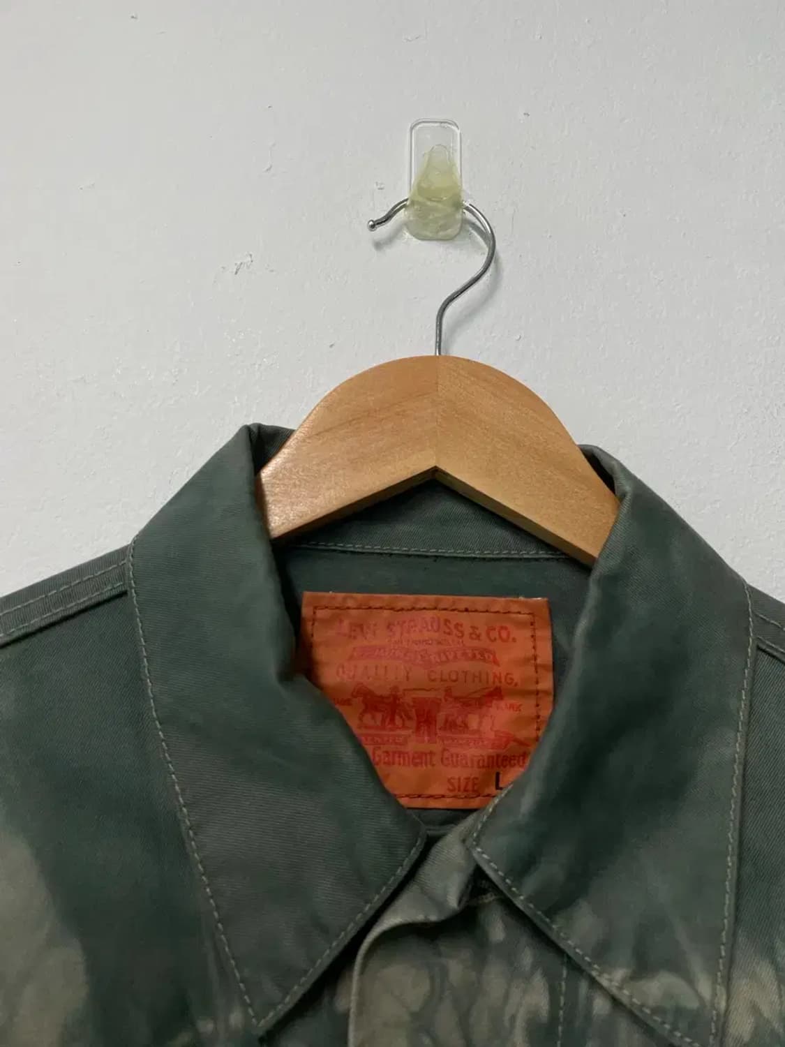 리바이스 타이다이 데님 트러커 자켓 M-L 상품이미지6