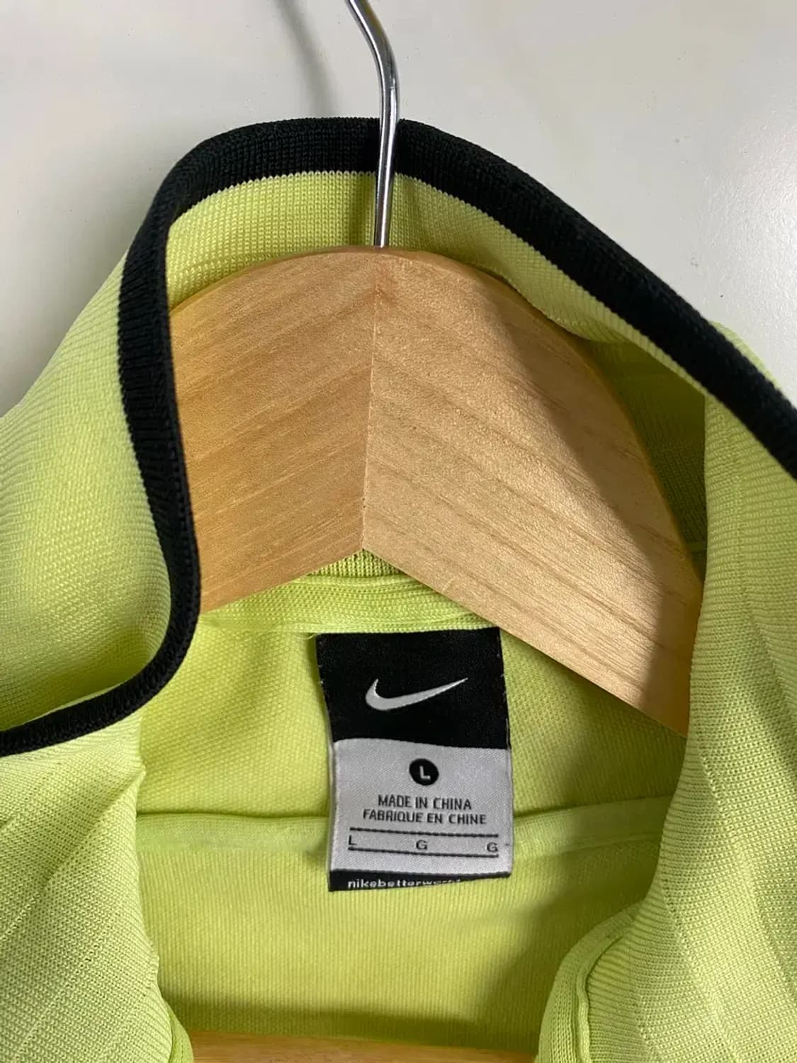 나이키 유벤투스 형광 져지 트랙탑 L 상품이미지5