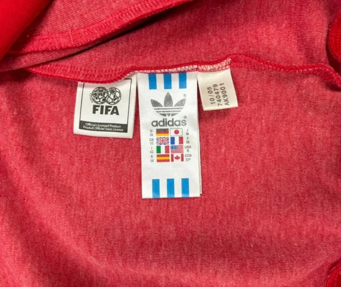 아디다스 잉글랜드 져지 트랙탑 S 상품이미지5