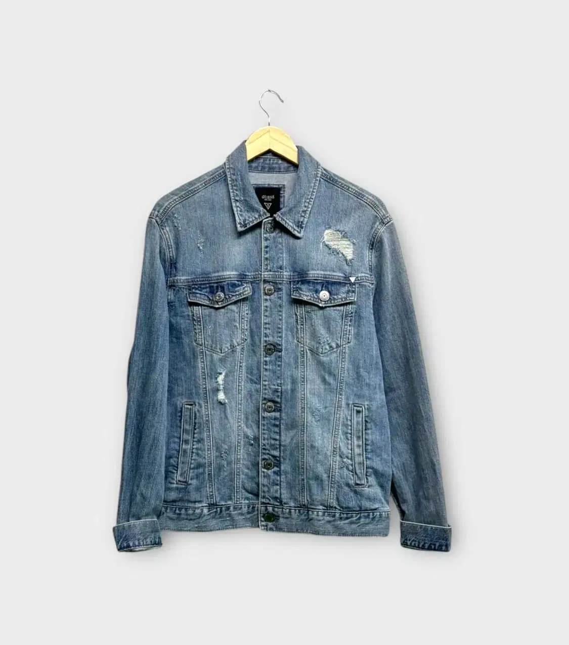 게스 GUESS 데님 청자켓 L 상품이미지1