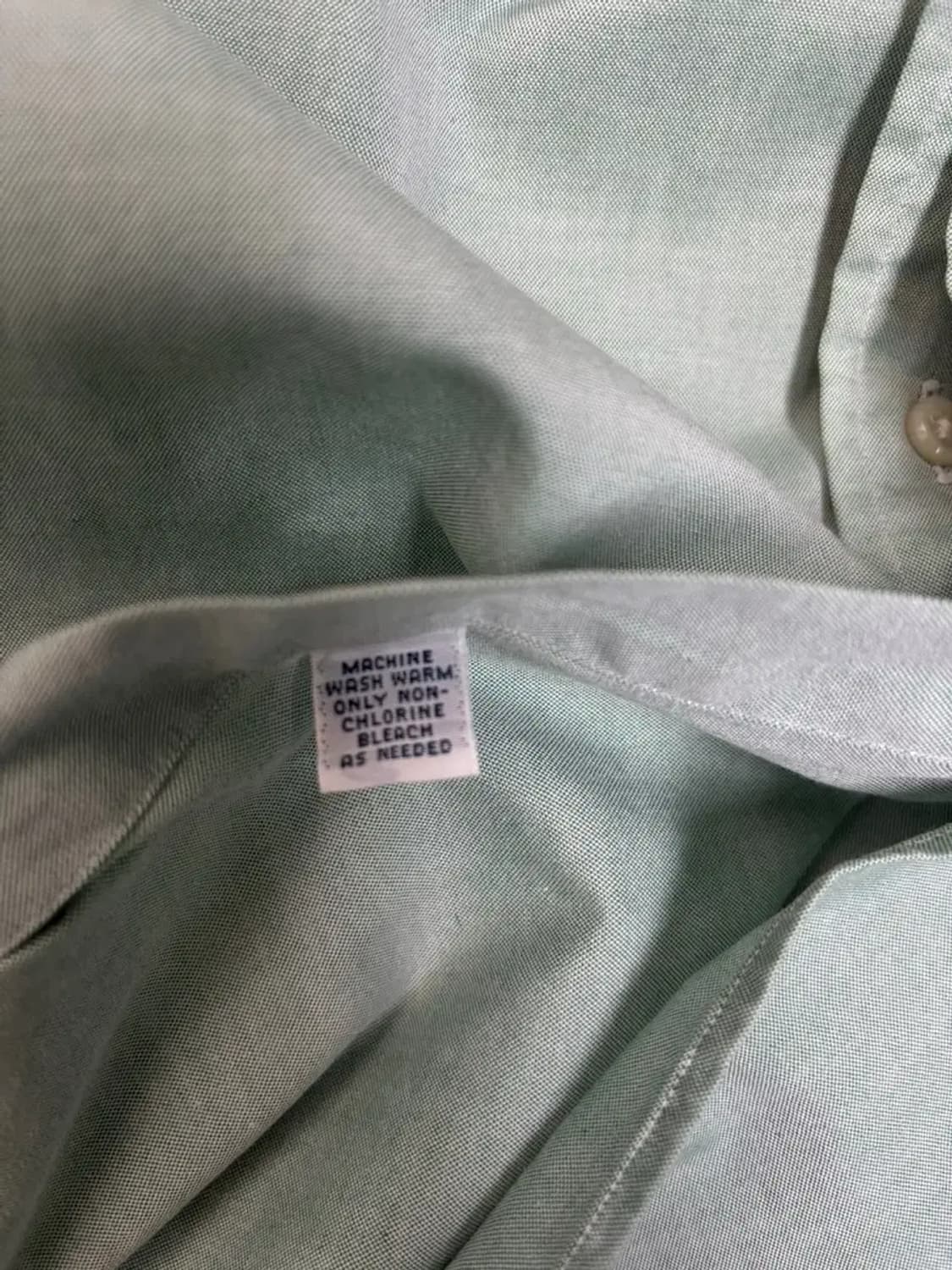 폴로 랄프로렌 옥스포드 민트 남방 XL 상품이미지5