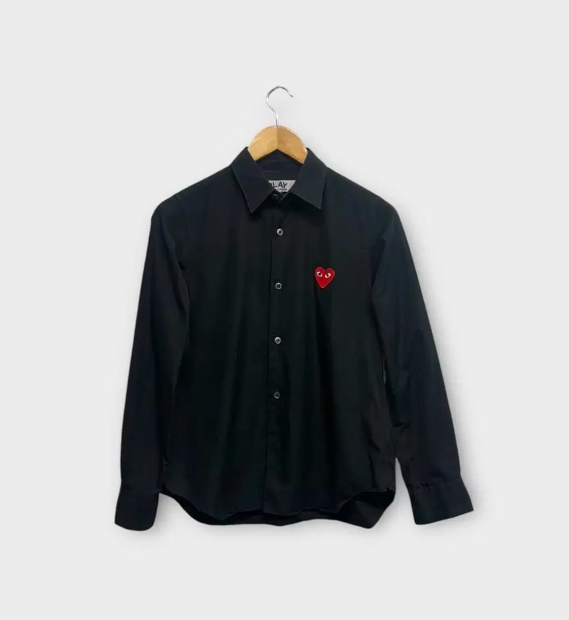 꼼데가르송 블랙셔츠 M 상품이미지1