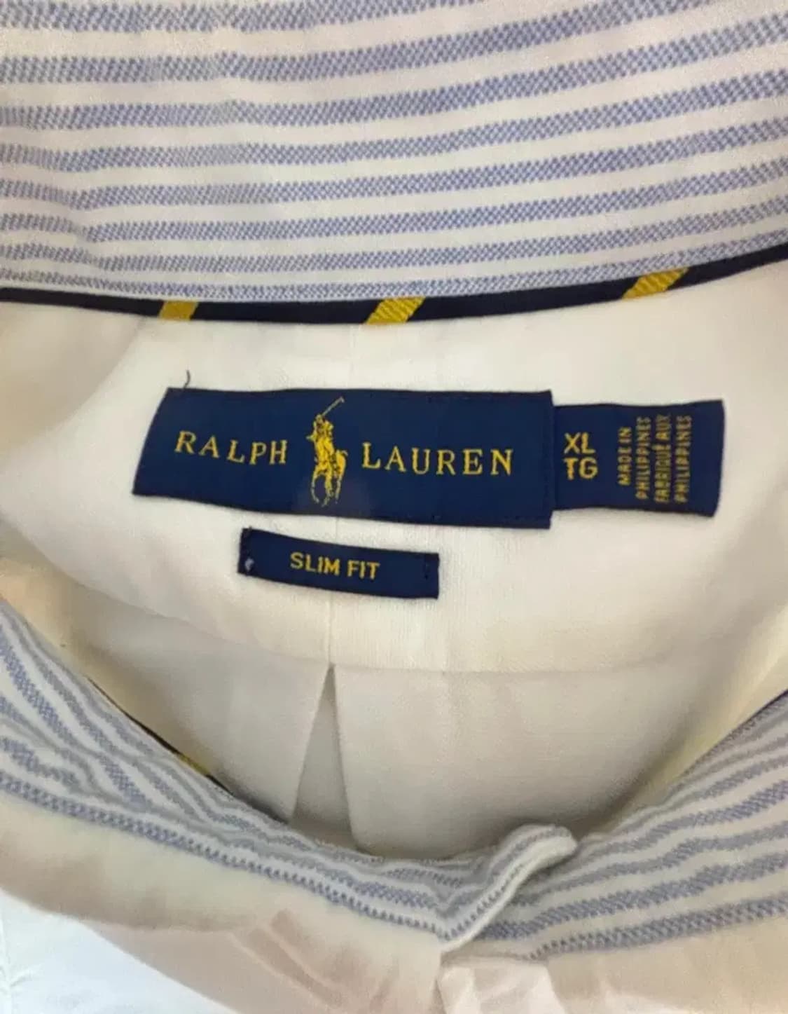 폴로 랄프로렌 옥스포드 화이트 셔츠 XL 상품이미지4