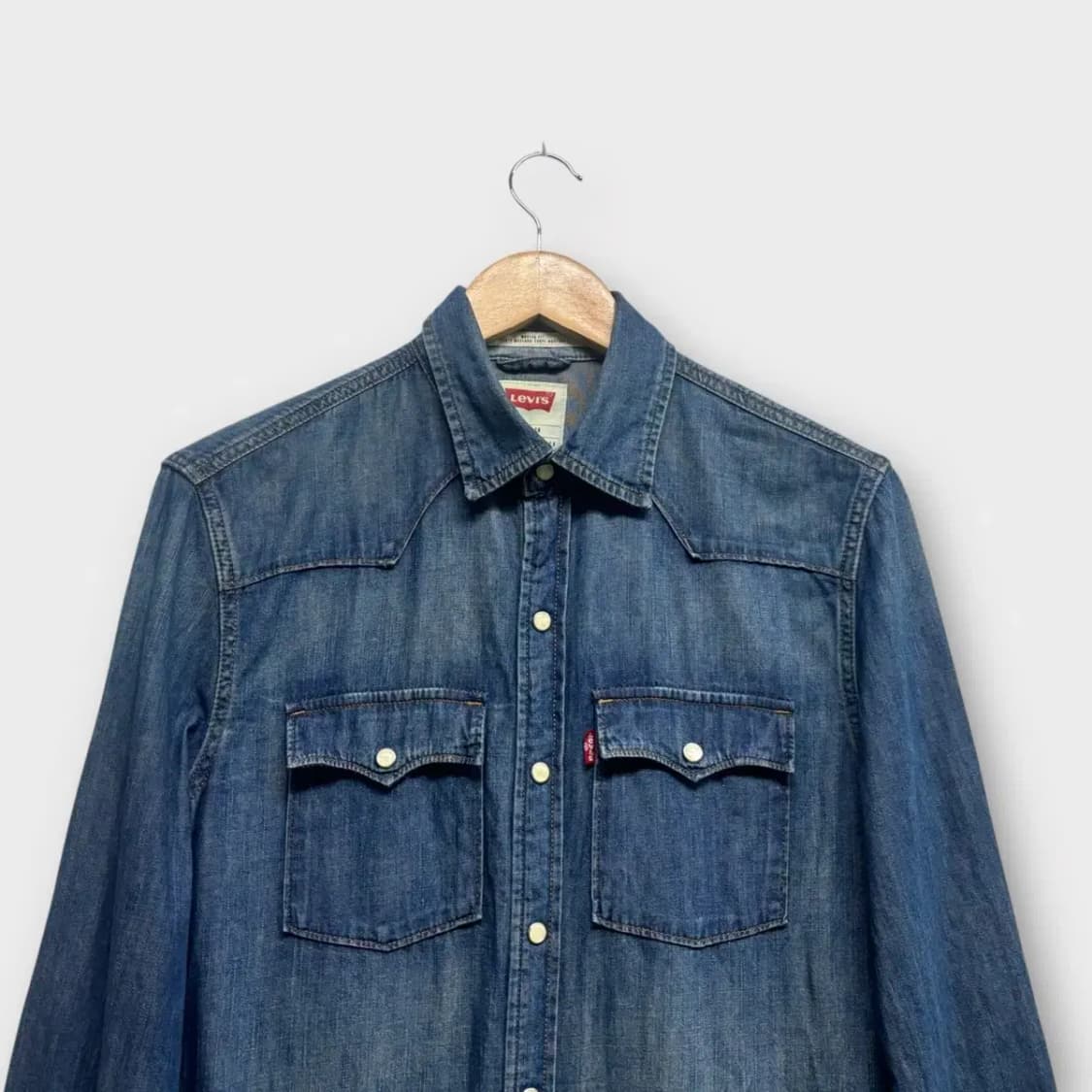 리바이스 LEVI'S 데님 남방 S 상품이미지2