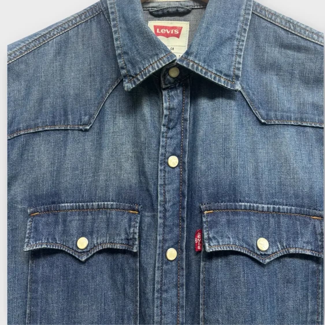 리바이스 LEVI'S 데님 남방 S 상품이미지3