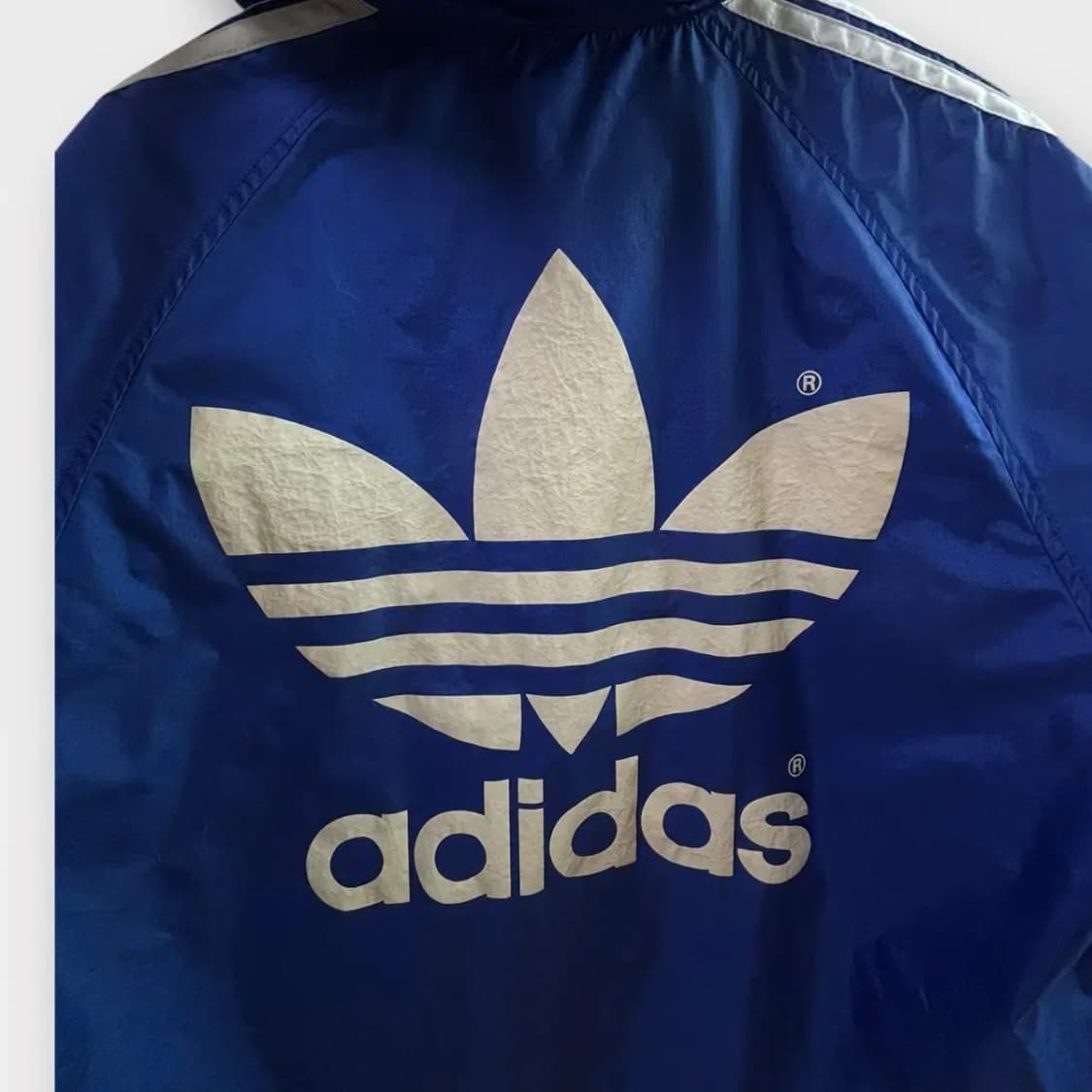 아디다스 90s 올드스쿨 벤치코트 바람막이 L 상품이미지5