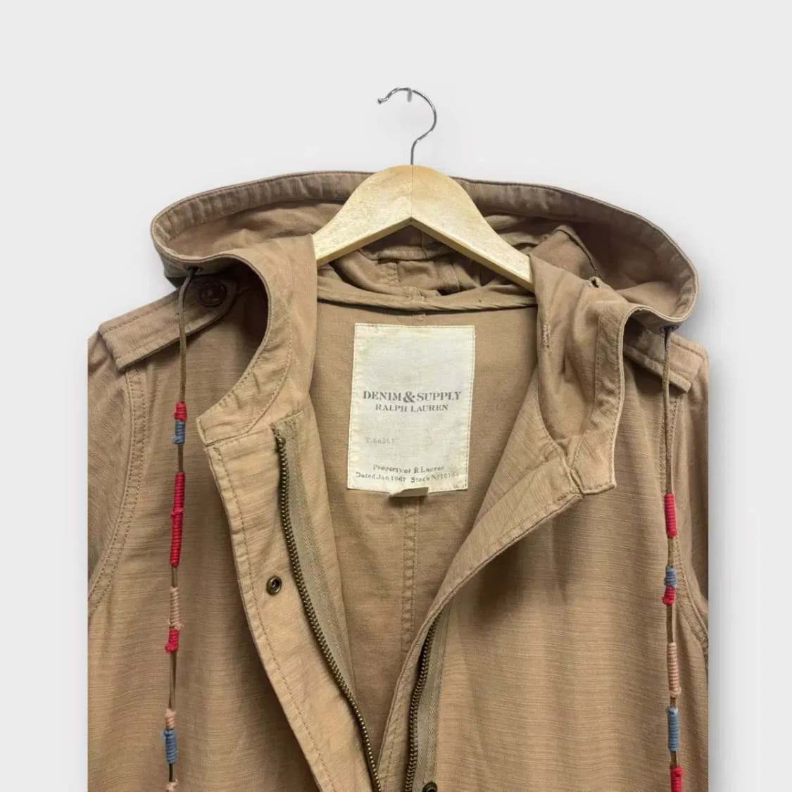 데님앤서플라이 랄프로렌 빈티지 야상점퍼 M 상품이미지4