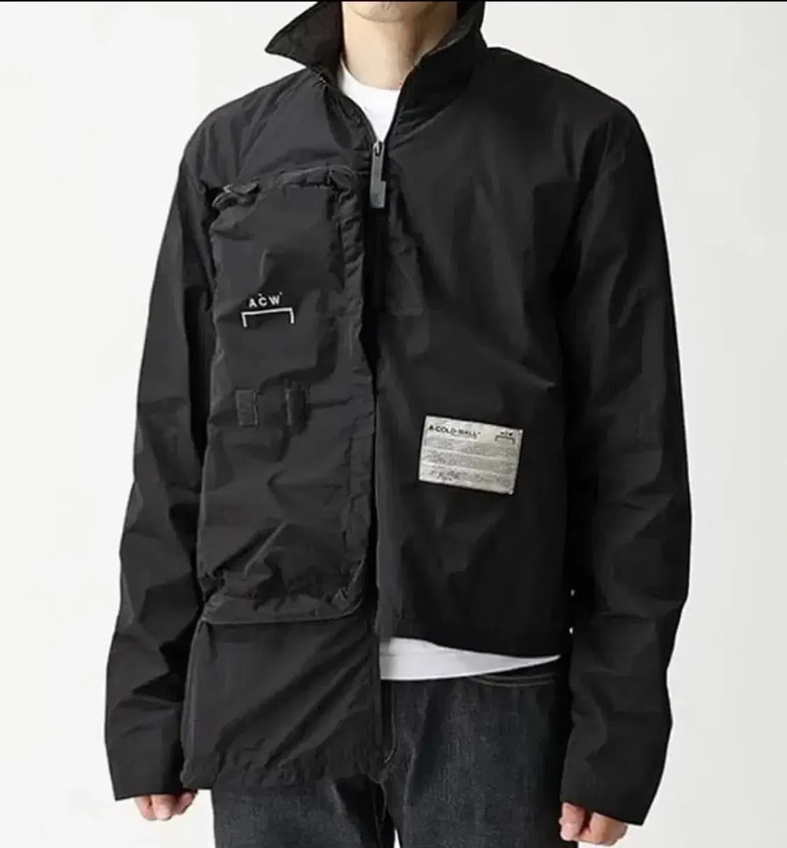 어콜드월 포켓 비대칭 아노락 바람막이 XL 상품이미지3
