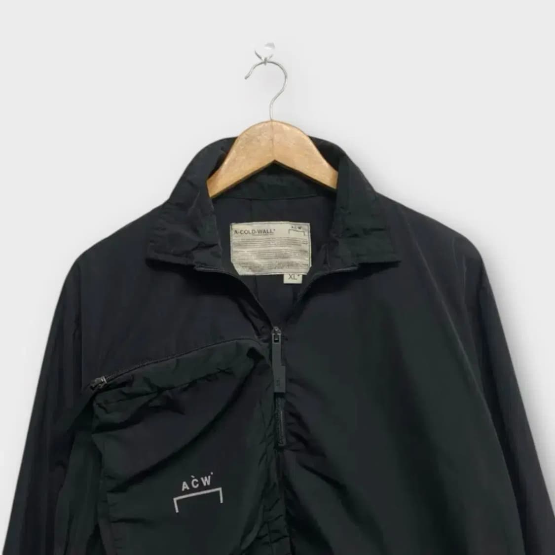 어콜드월 포켓 비대칭 아노락 바람막이 XL 상품이미지4