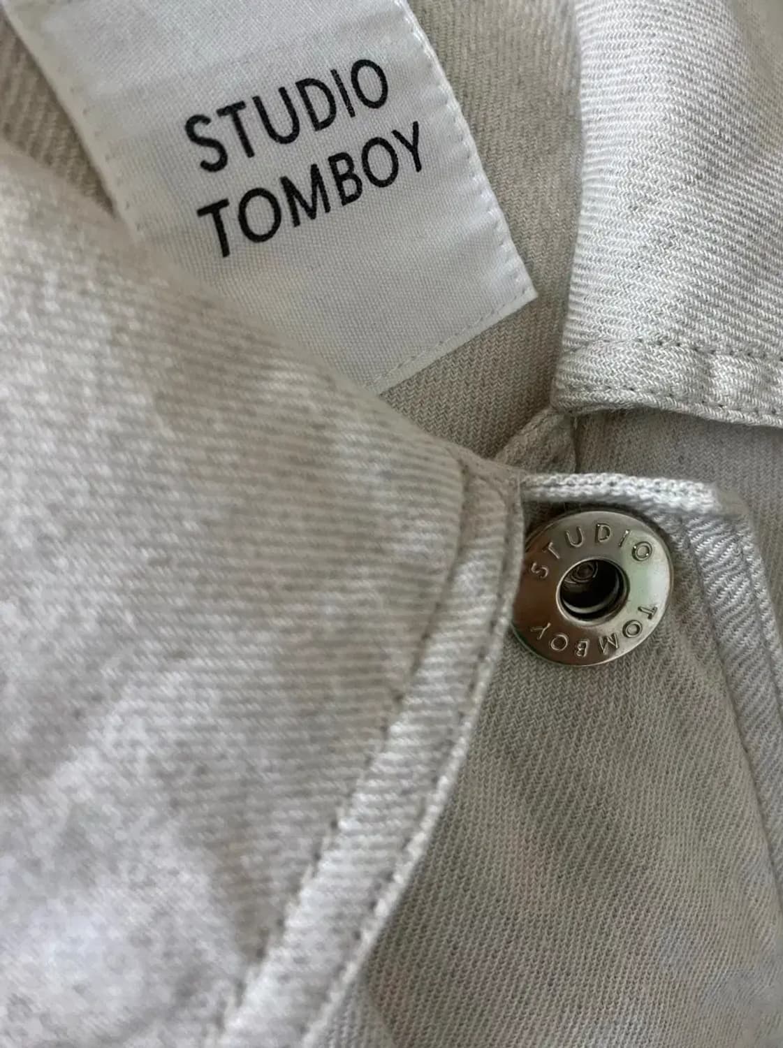 스튜디오 톰보이 면혼방 린넨자켓 Free 상품이미지5