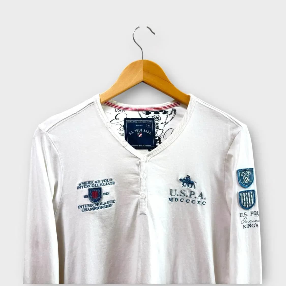 U.S. 폴로 ASSN 라운드 티셔츠 S 상품이미지2