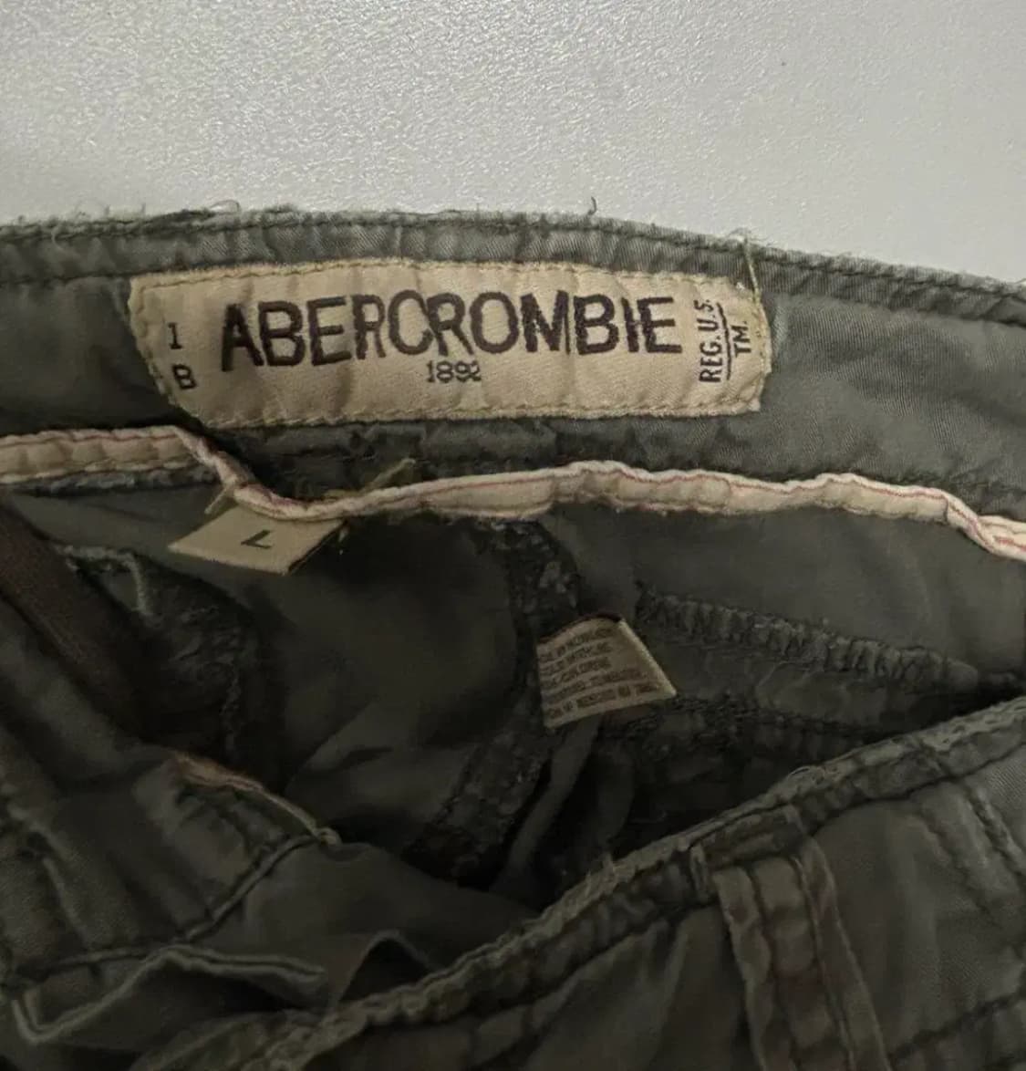 아베크롬비 카고포켓 빈티지 팬츠 L 상품이미지6