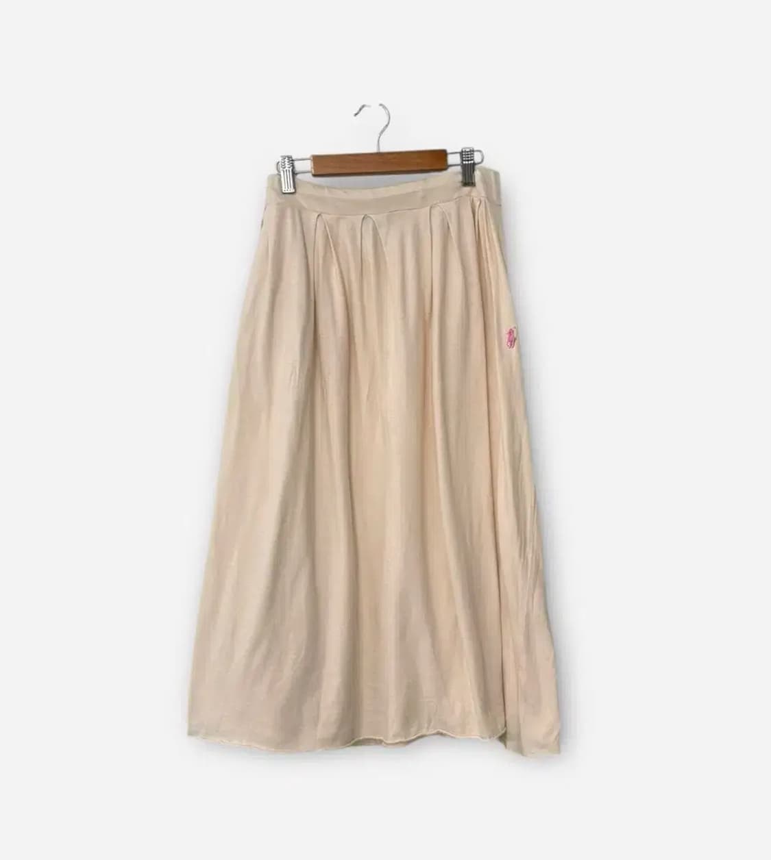 폴로 밴딩 플레어 롱 스커트 L 상품이미지1
