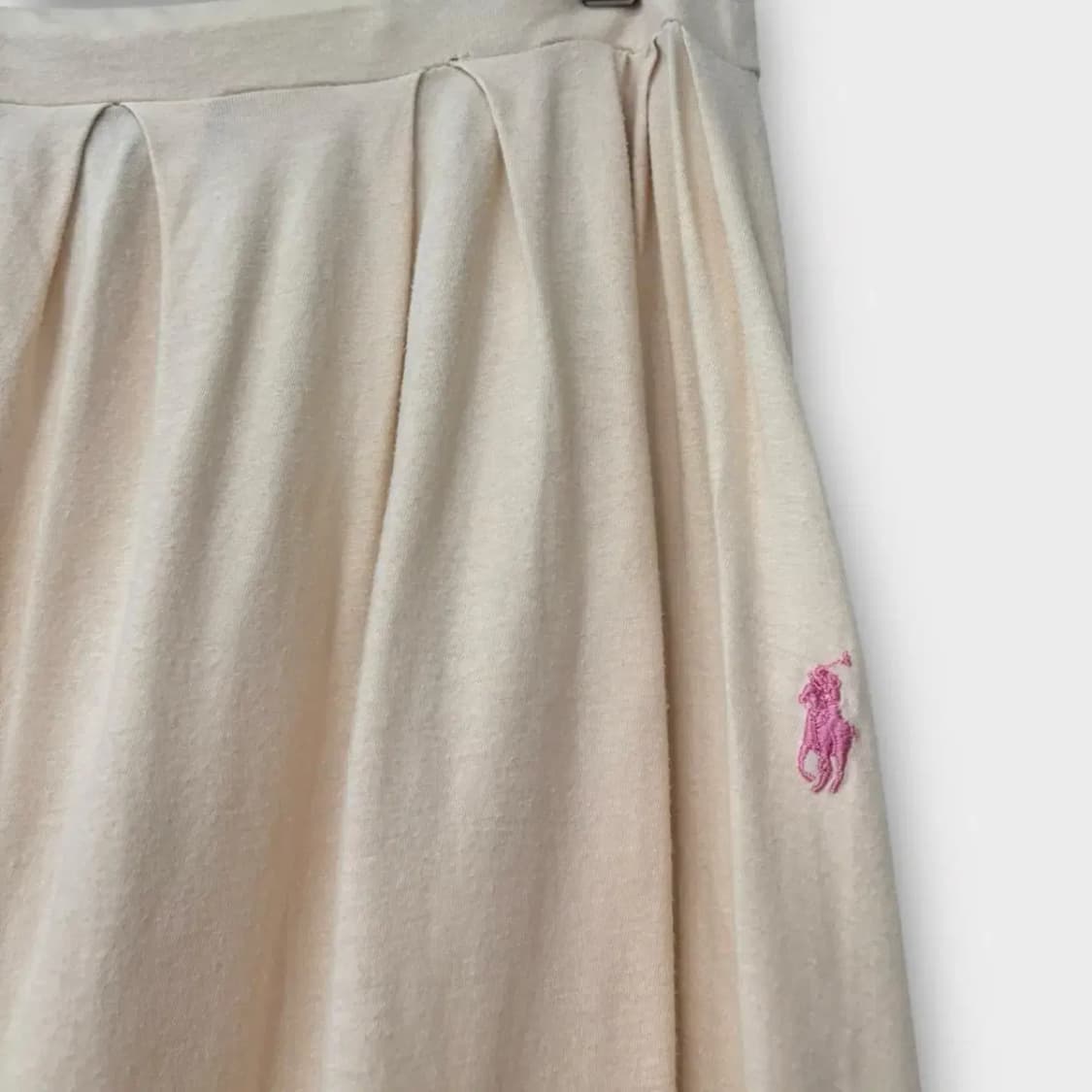 폴로 밴딩 플레어 롱 스커트 L 상품이미지4