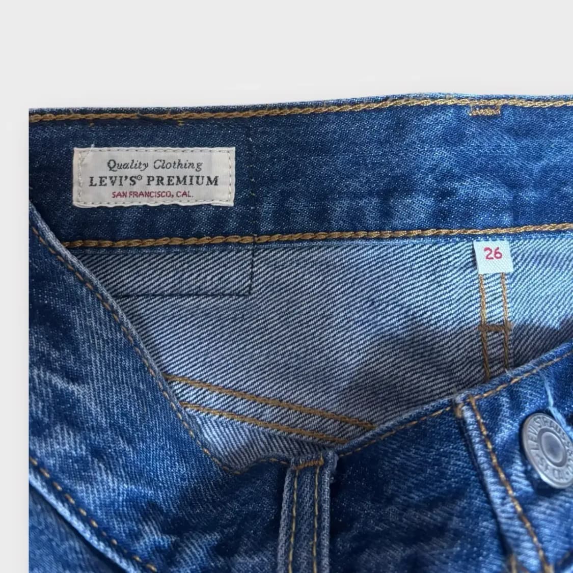 리바이스 데님 스커트 - 26size 상품이미지6