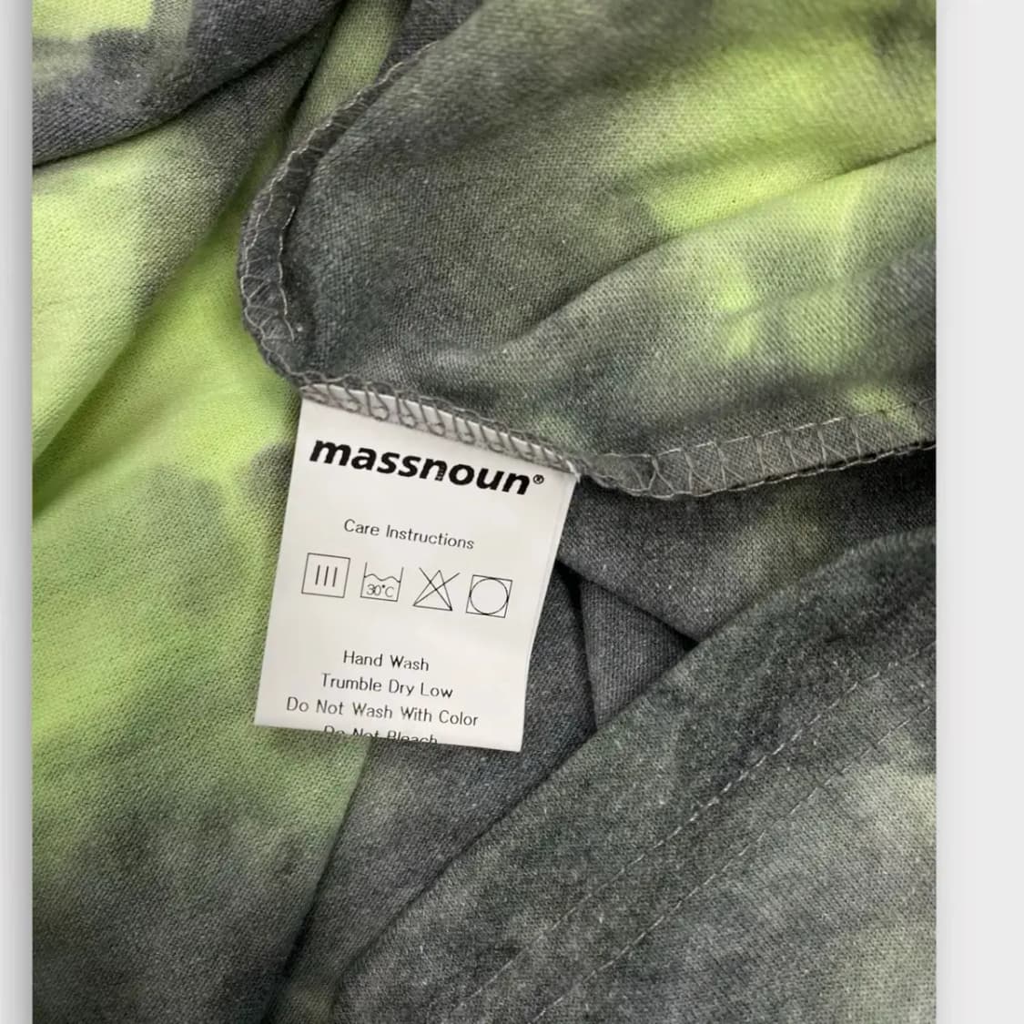 [새상품]매스노운 타이다이 오버사이즈 티셔츠 M-L / 품절제품 상품이미지6