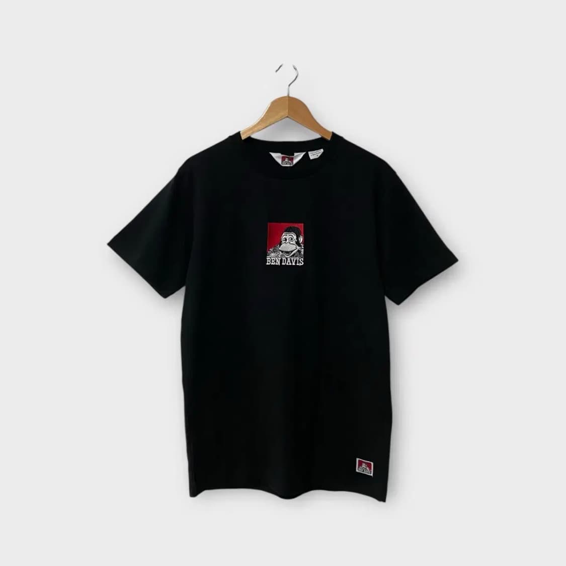 [새상품]벤 데이비스 BEN DAVIS  오리지널 프린트 블랙 M 상품이미지2