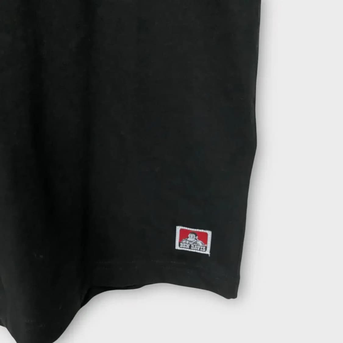 [새상품]벤 데이비스 BEN DAVIS  오리지널 프린트 블랙 M 상품이미지4