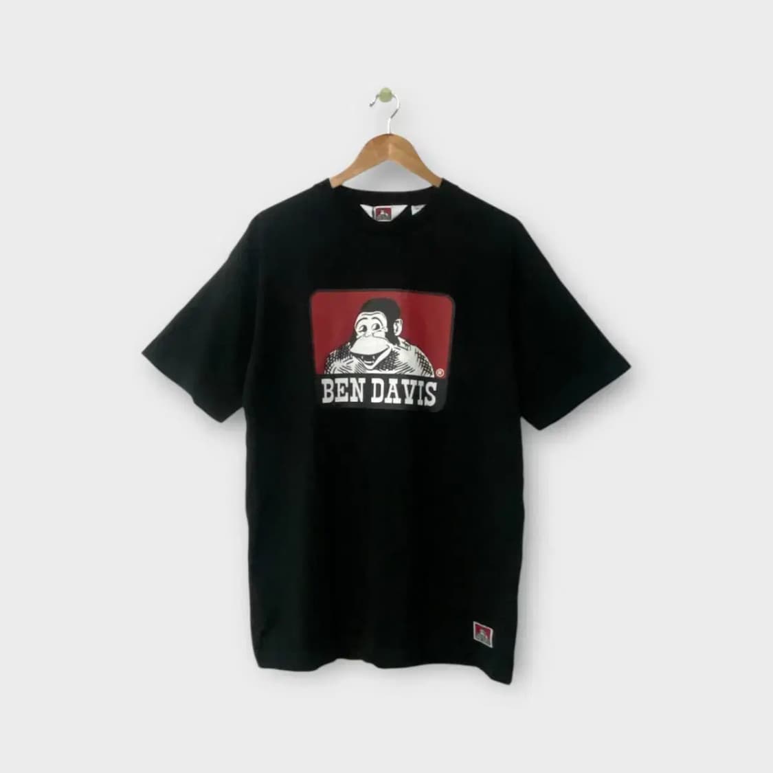 [새상품]벤데이비스 BEN DAVIS 오리지널 빅로고 프린트 티셔츠 상품이미지1