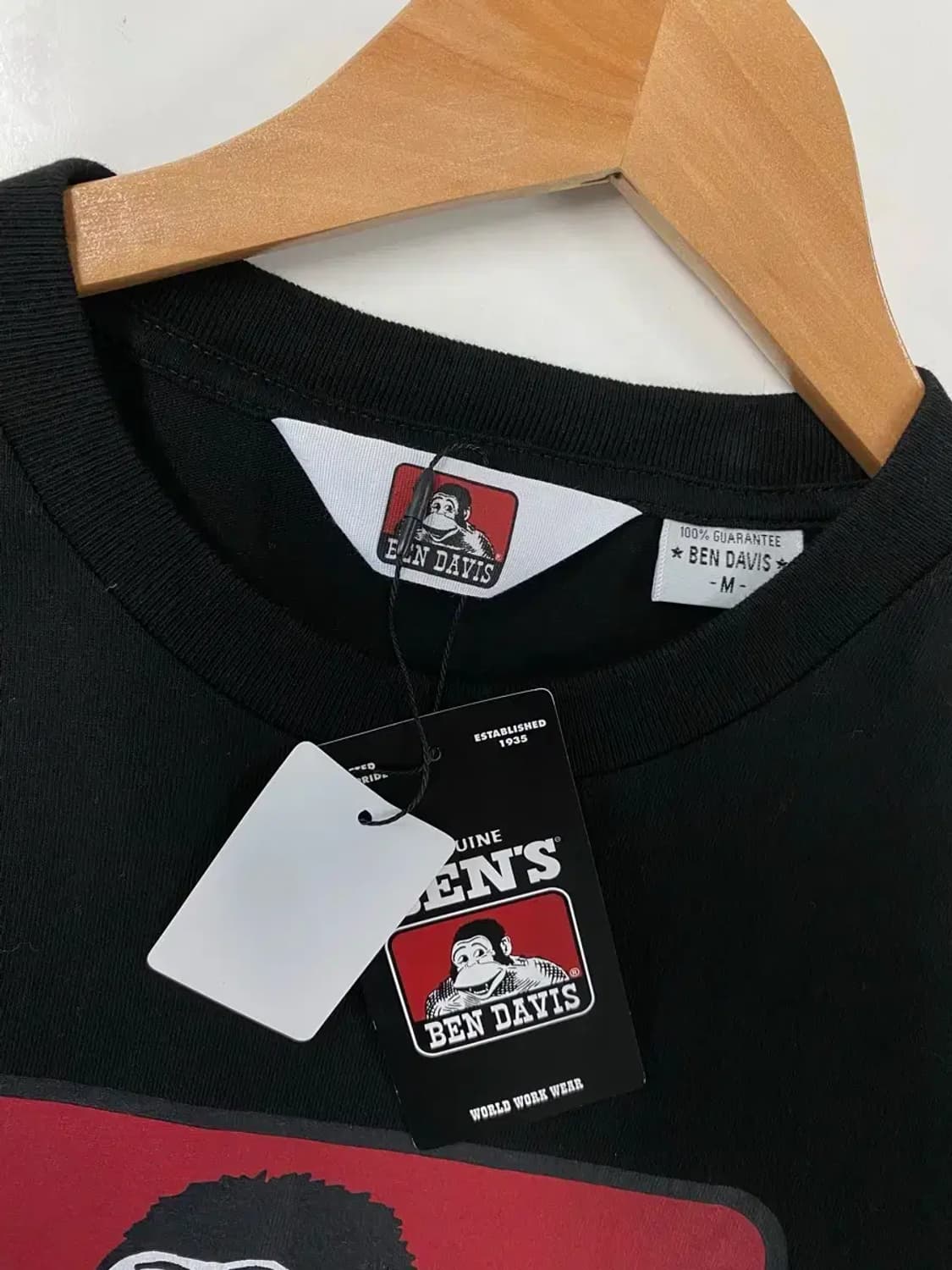 [새상품]벤데이비스 BEN DAVIS 오리지널 빅로고 프린트 티셔츠 상품이미지5