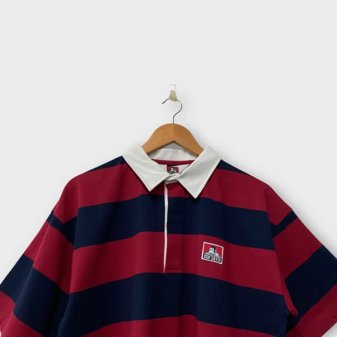 [새상품]벤데이비스 BEN DAVIS 카라 럭비 티셔츠 L 상품이미지2