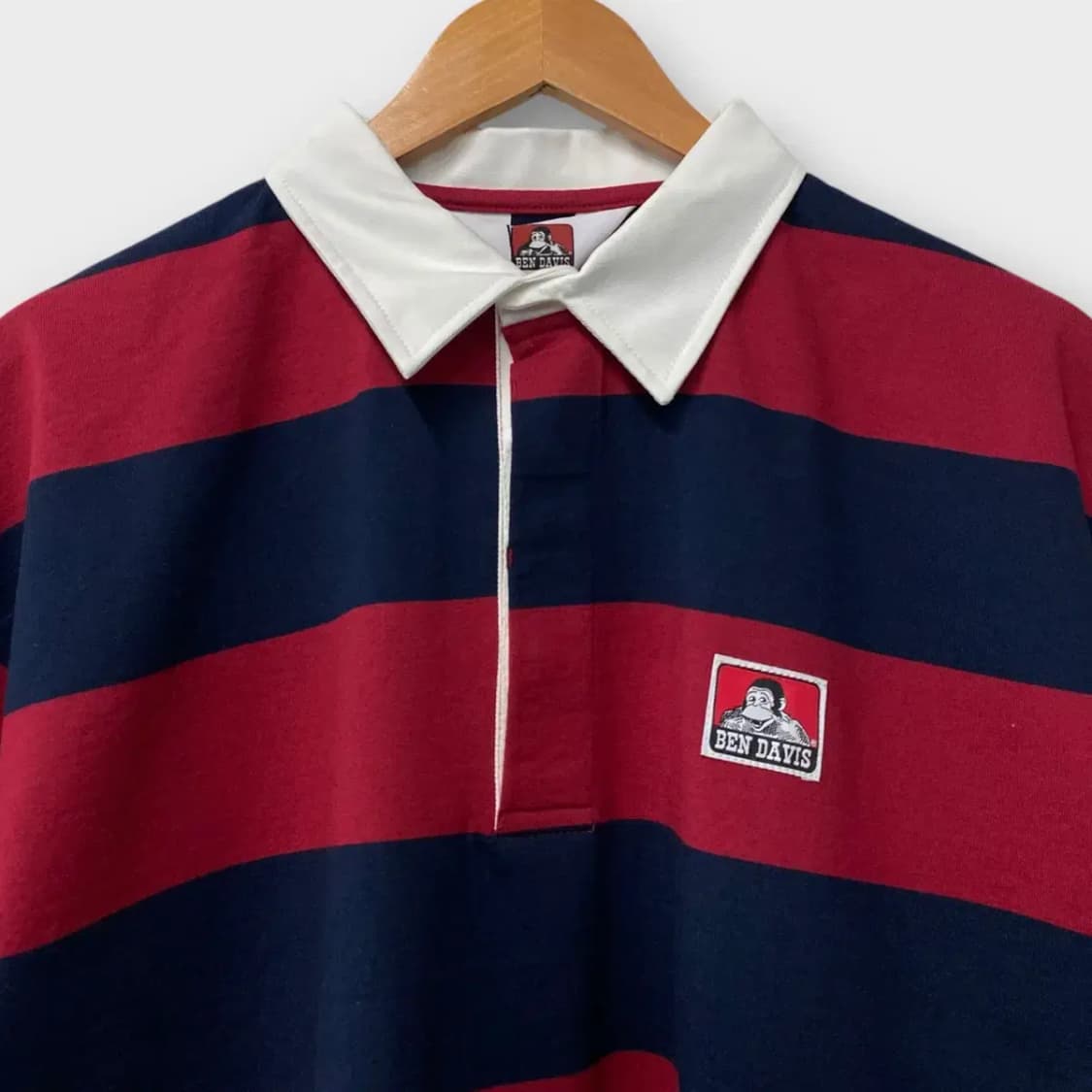 [새상품]벤데이비스 BEN DAVIS 카라 럭비 티셔츠 L 상품이미지3