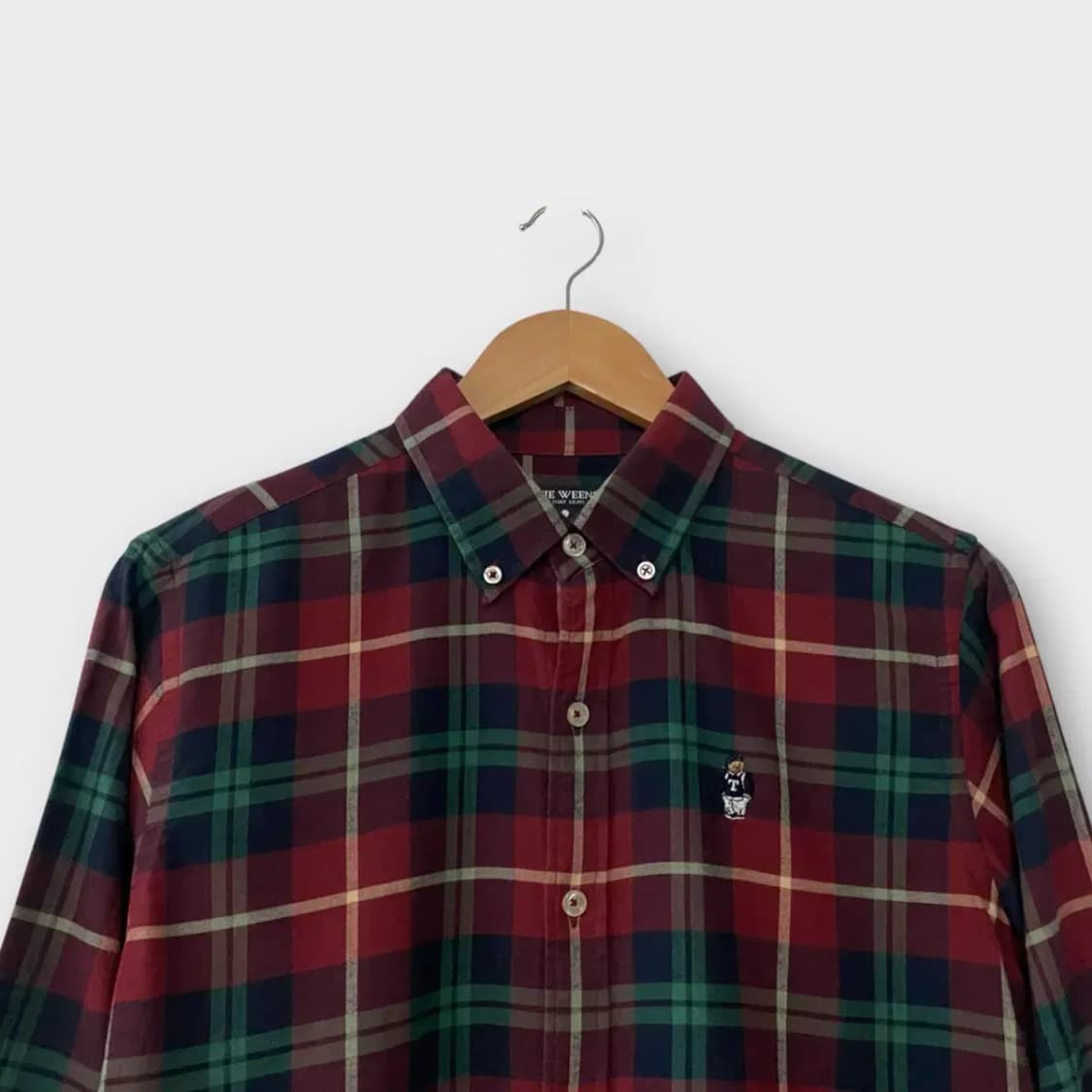 티니위니 체크 남방 M 상품이미지2