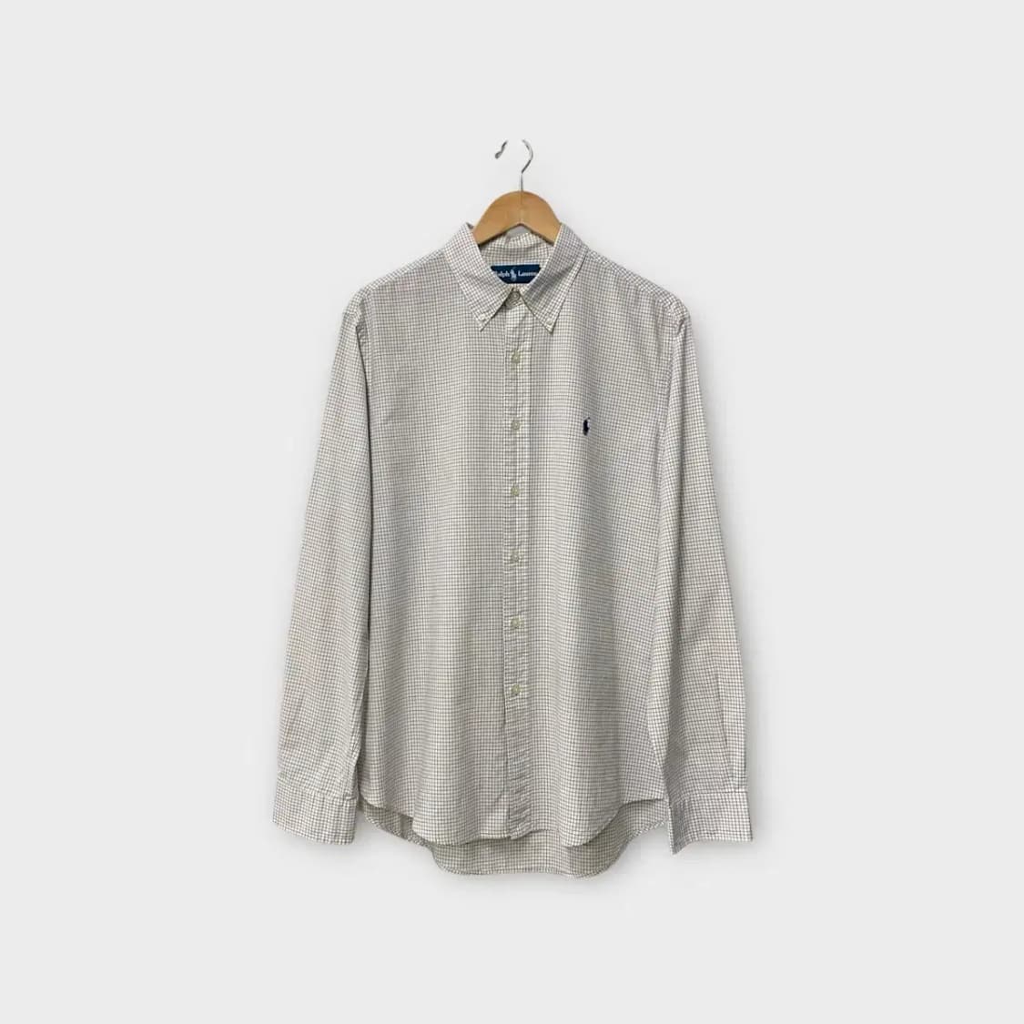 폴로랄프로렌 체크 긴팔셔츠 L 상품이미지1