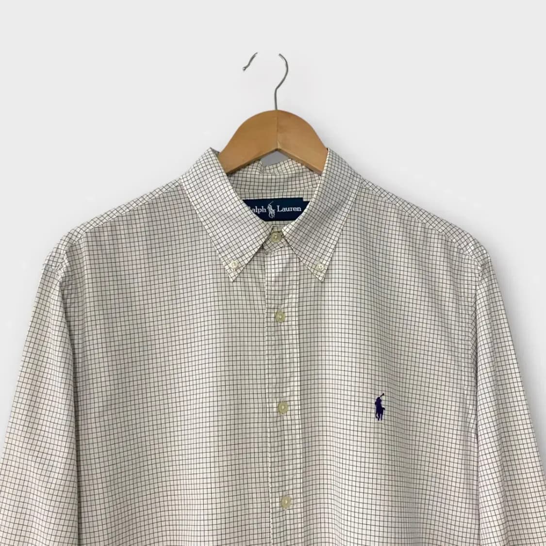 폴로랄프로렌 체크 긴팔셔츠 L 상품이미지2