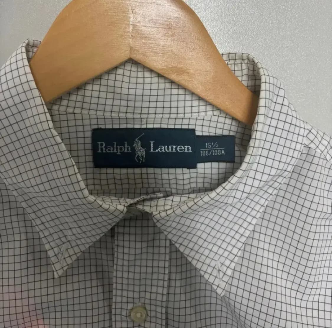 폴로랄프로렌 체크 긴팔셔츠 L 상품이미지5