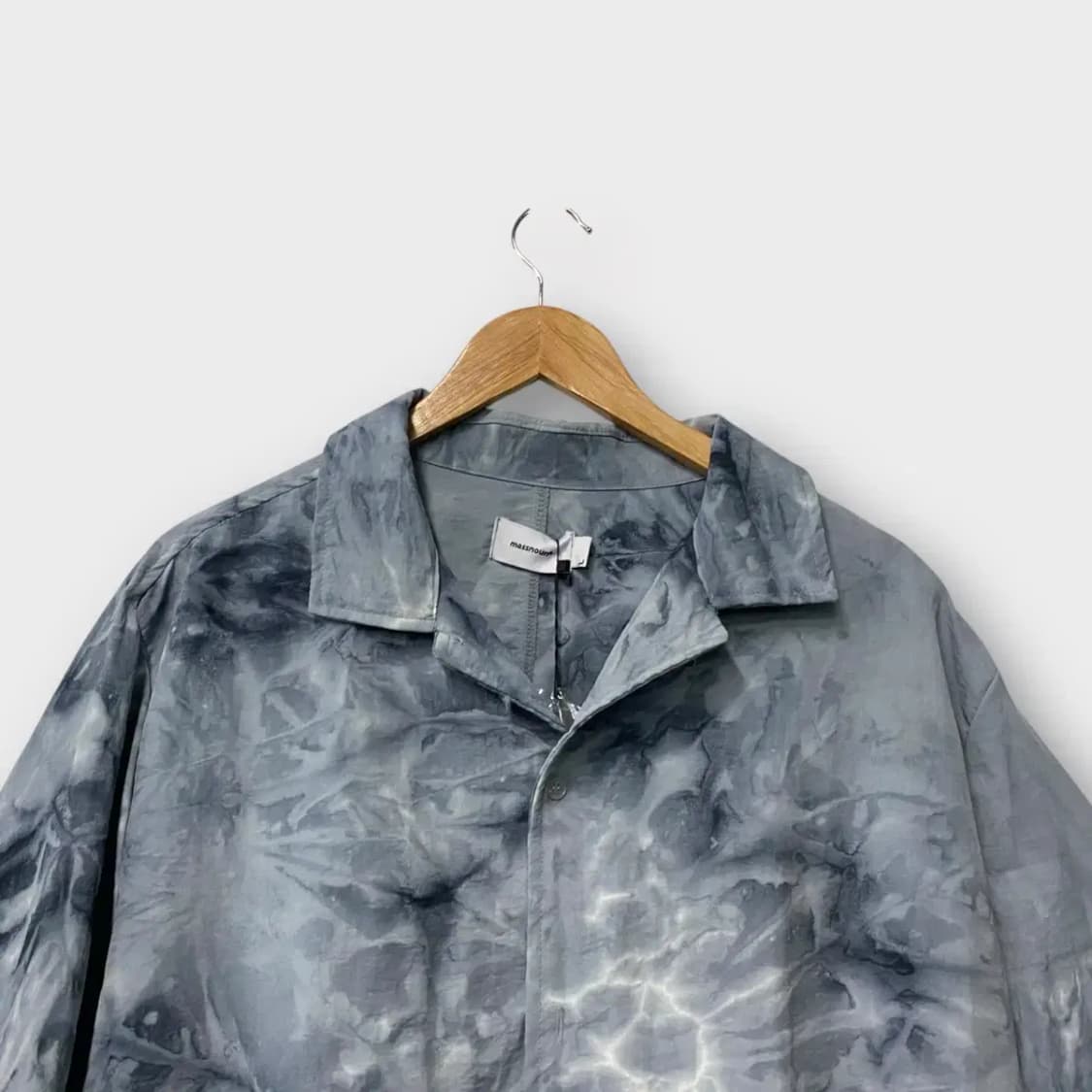 [새상품] 매스노운 타이다이 하프셔츠 그레이 L-XL 상품이미지2