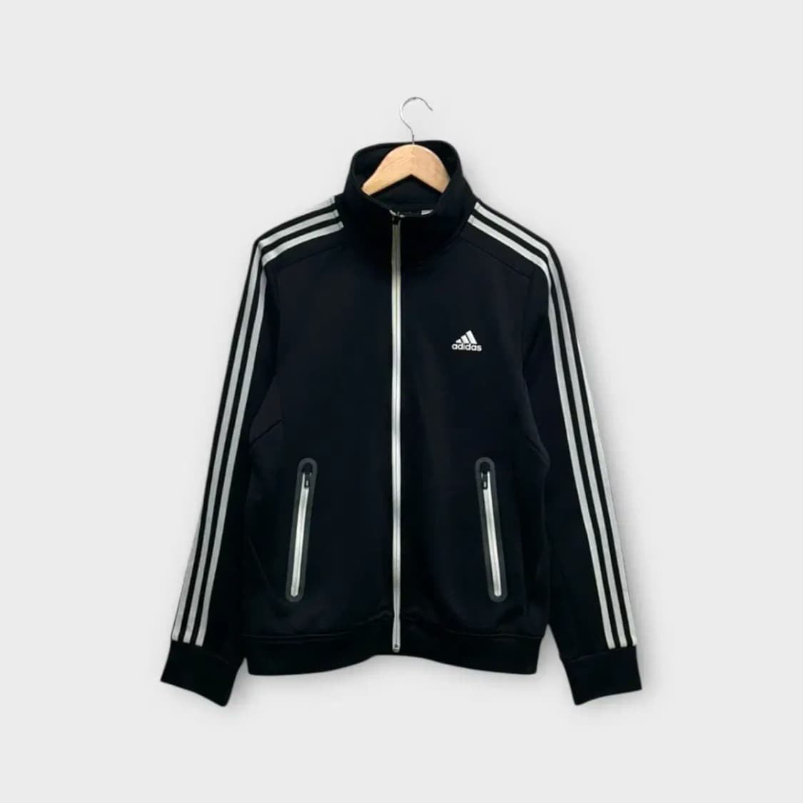 아디다스 검흰 트랙탑 져지 M 상품이미지1