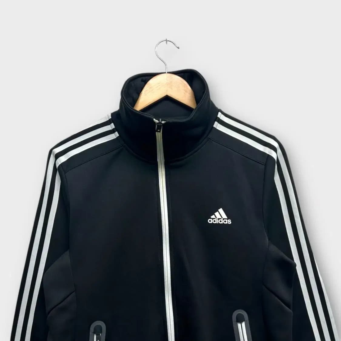 아디다스 검흰 트랙탑 져지 M 상품이미지2